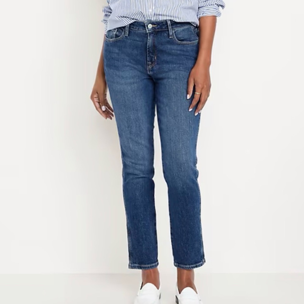 Old Navy High Rise Vintage Slim Curve Love Jeans Dark Wash 16